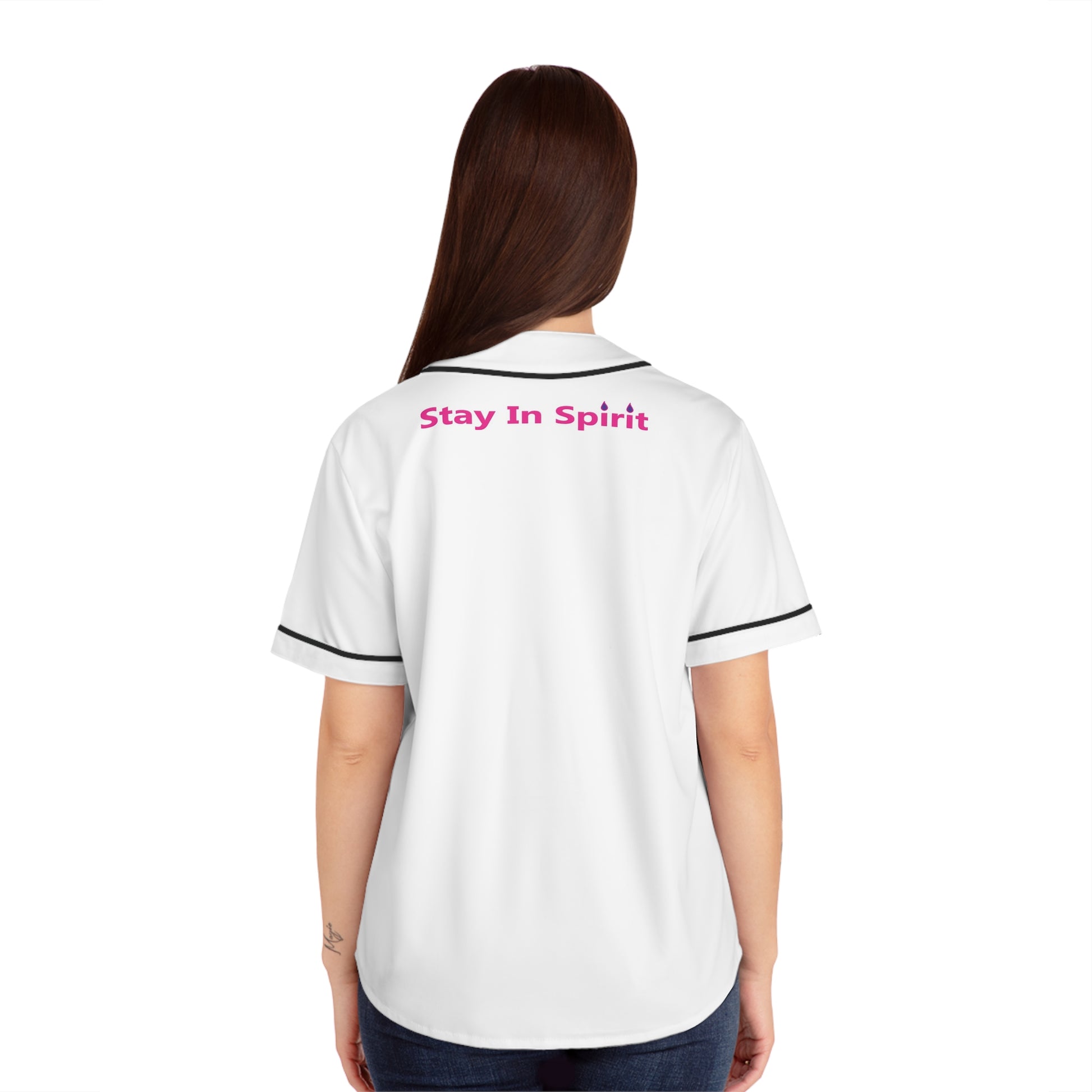 Stay In Spirit Women's Baseball Jersey - Stay In Spirit Shop