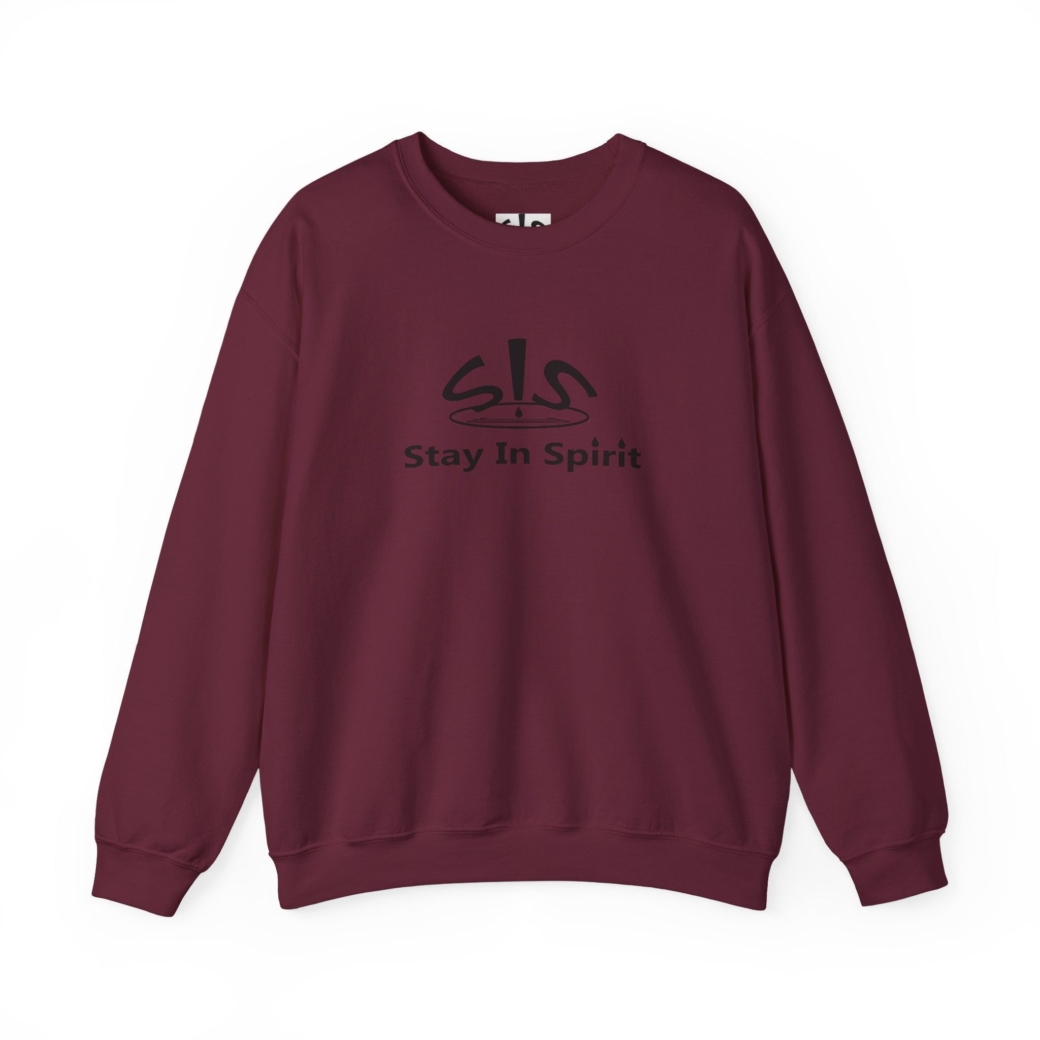 Stay In Spirit Logo (Black) Unisex Heavy Blend™ Crewneck Sweatshirt - Stay In Spirit Shop