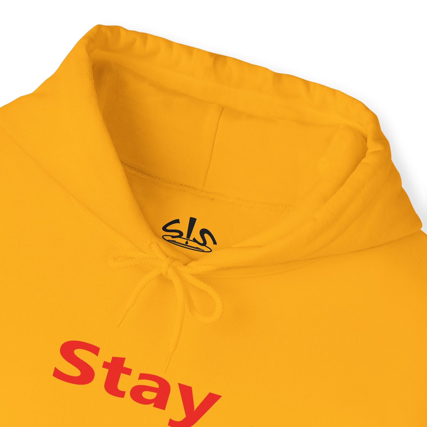 Stay In Spirit Red Lettered Unisex Heavy Blend™ Hooded Sweatshirt