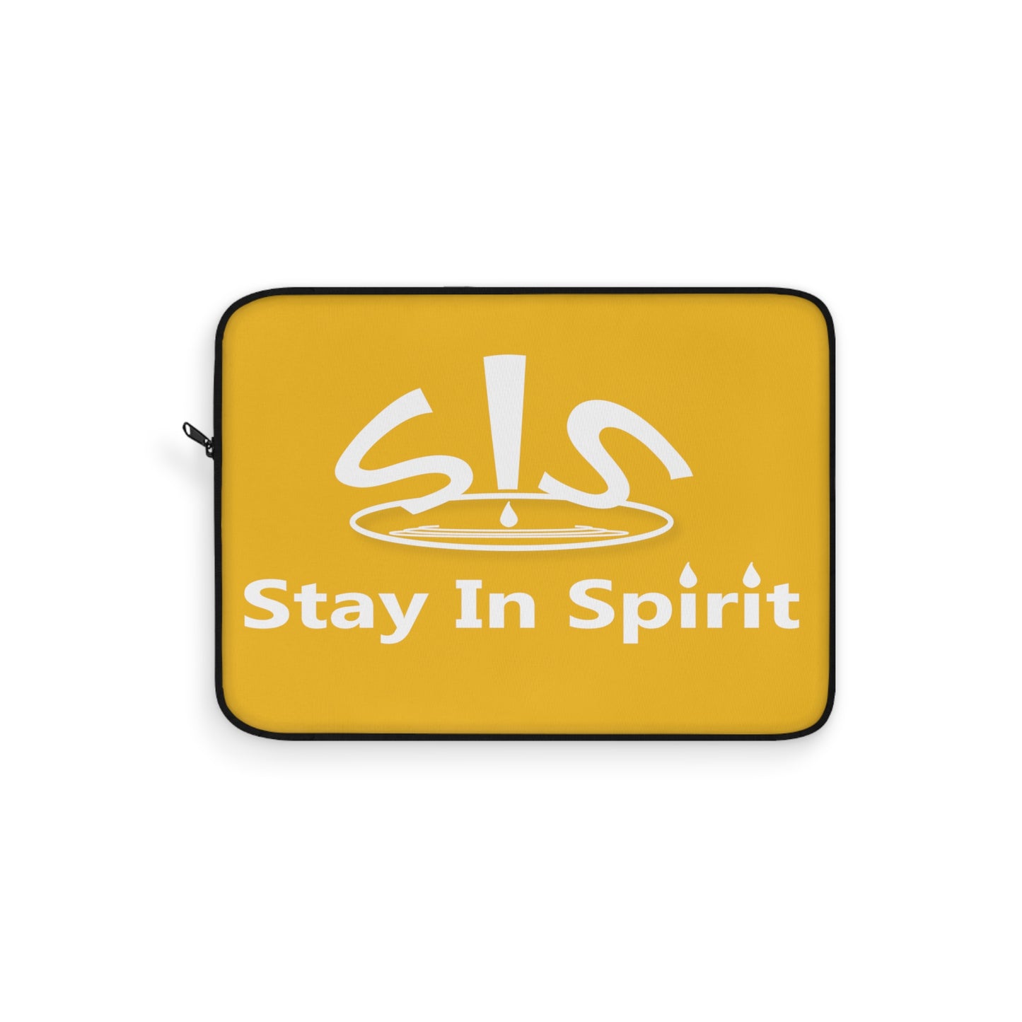 Yellow Stay In Spirit Laptop Sleeve - Stay In Spirit Shop