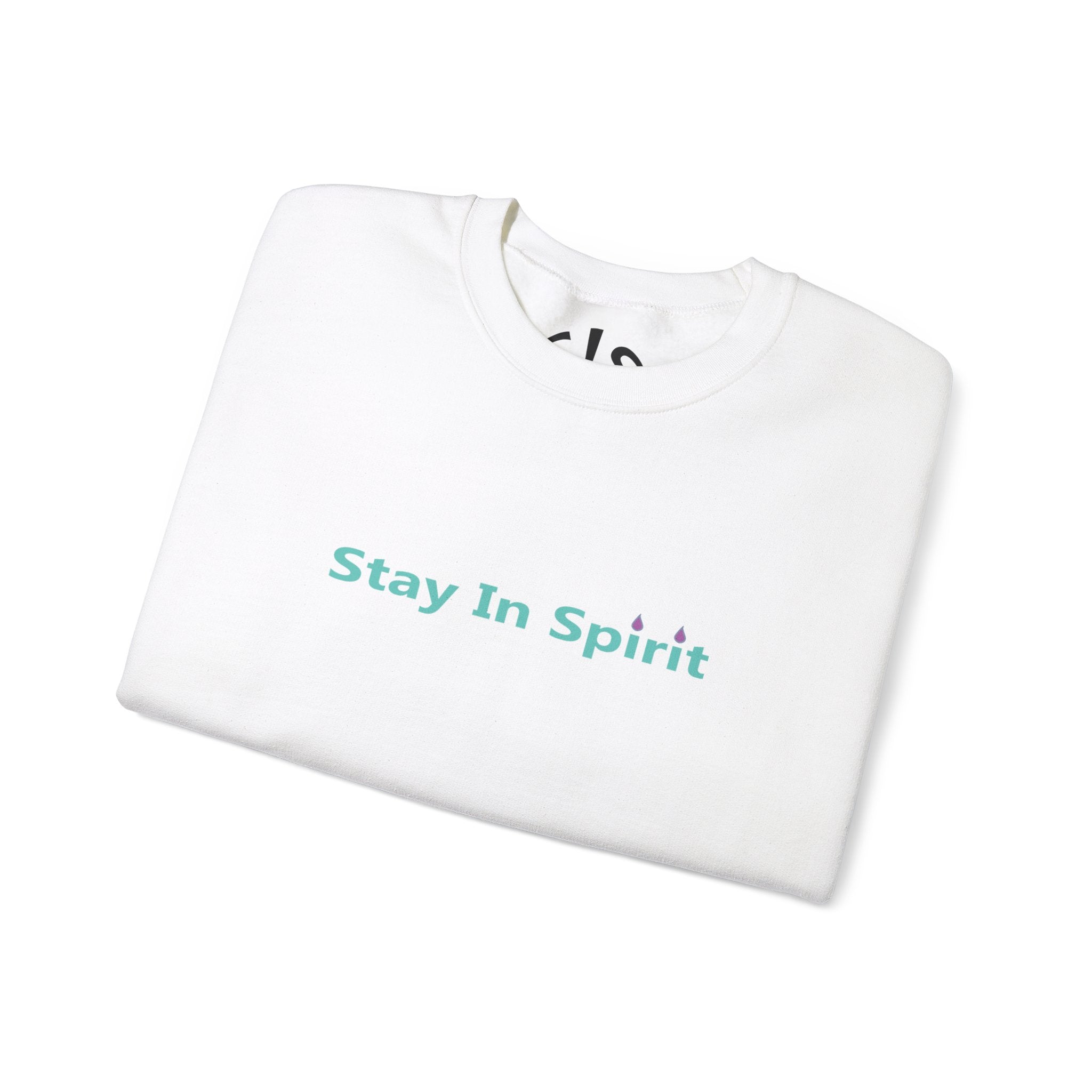 Stay In Spirit Lettered Unisex Heavy Blend™ Crewneck Sweatshirt - Stay In Spirit Shop