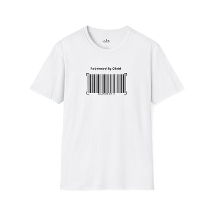 Redeemed by Christ (Black) Unisex Softstyle T-Shirt - Stay In Spirit Shop