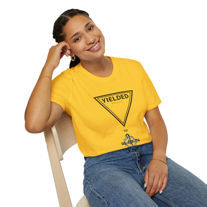 Yielded To... Unisex Softstyle T-Shirt - Stay In Spirit Shop