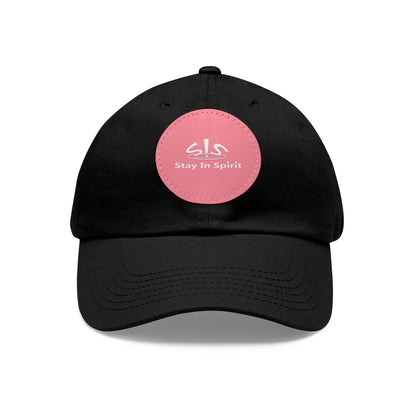 Stay In Spirit Dad Hat with Leather Round Patch
