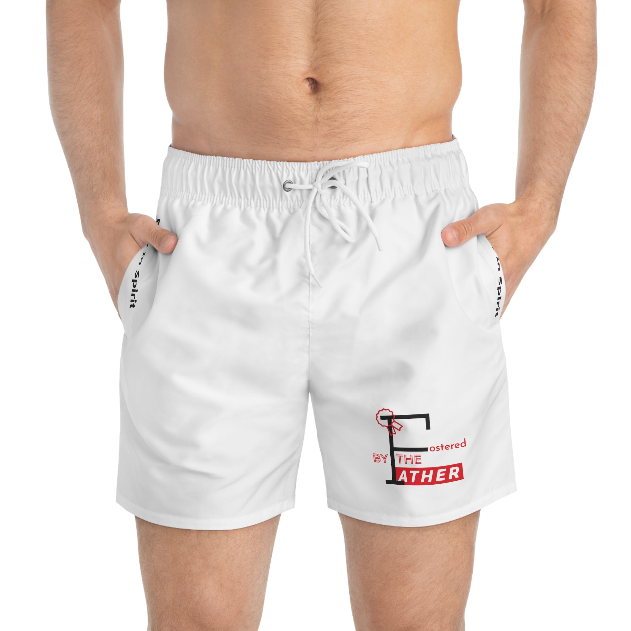 Stay In Spirit/Fostered by the Father Swim Trunks - Stay In Spirit Shop