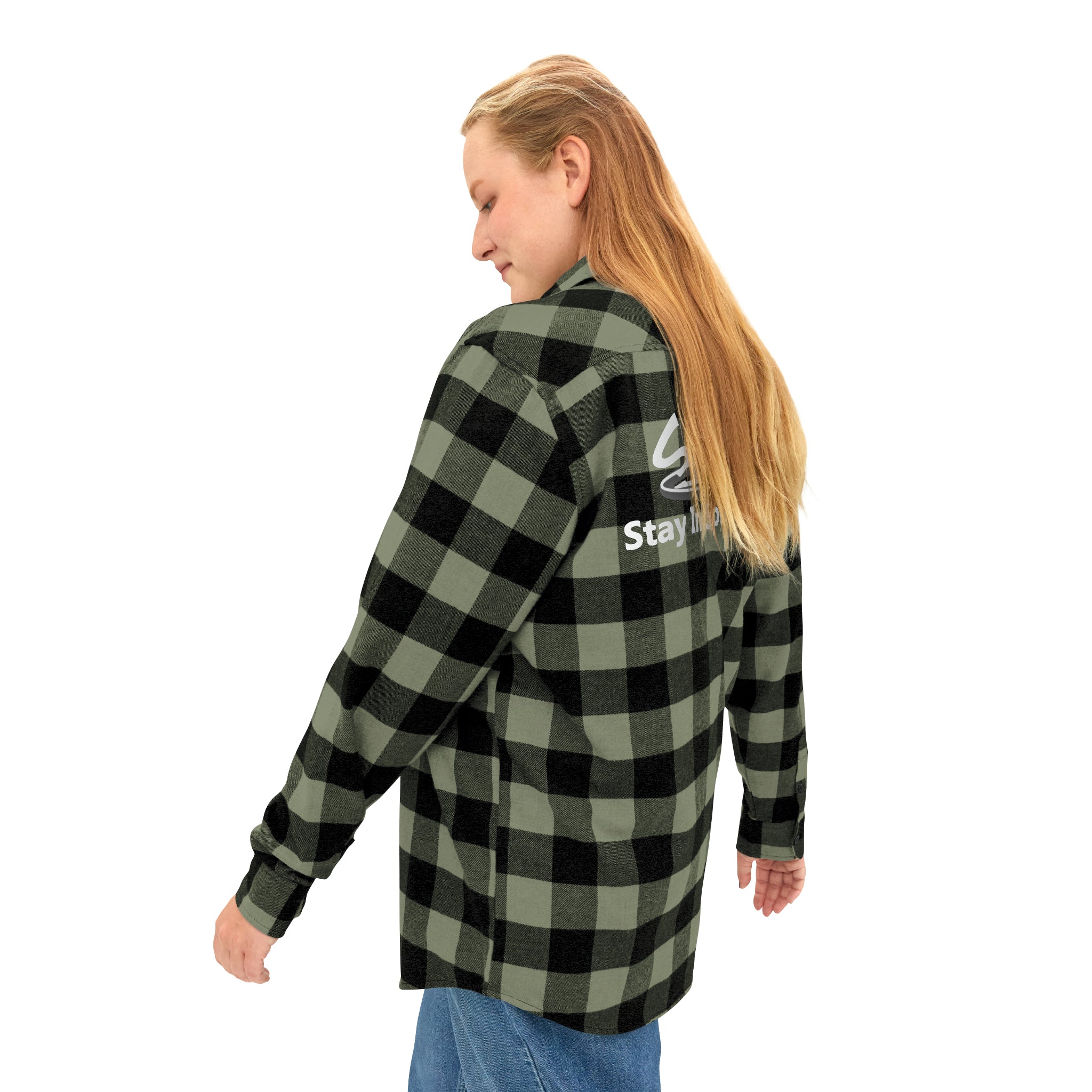 Stay In Spirit Unisex Flannel Shirt - Stay In Spirit Shop