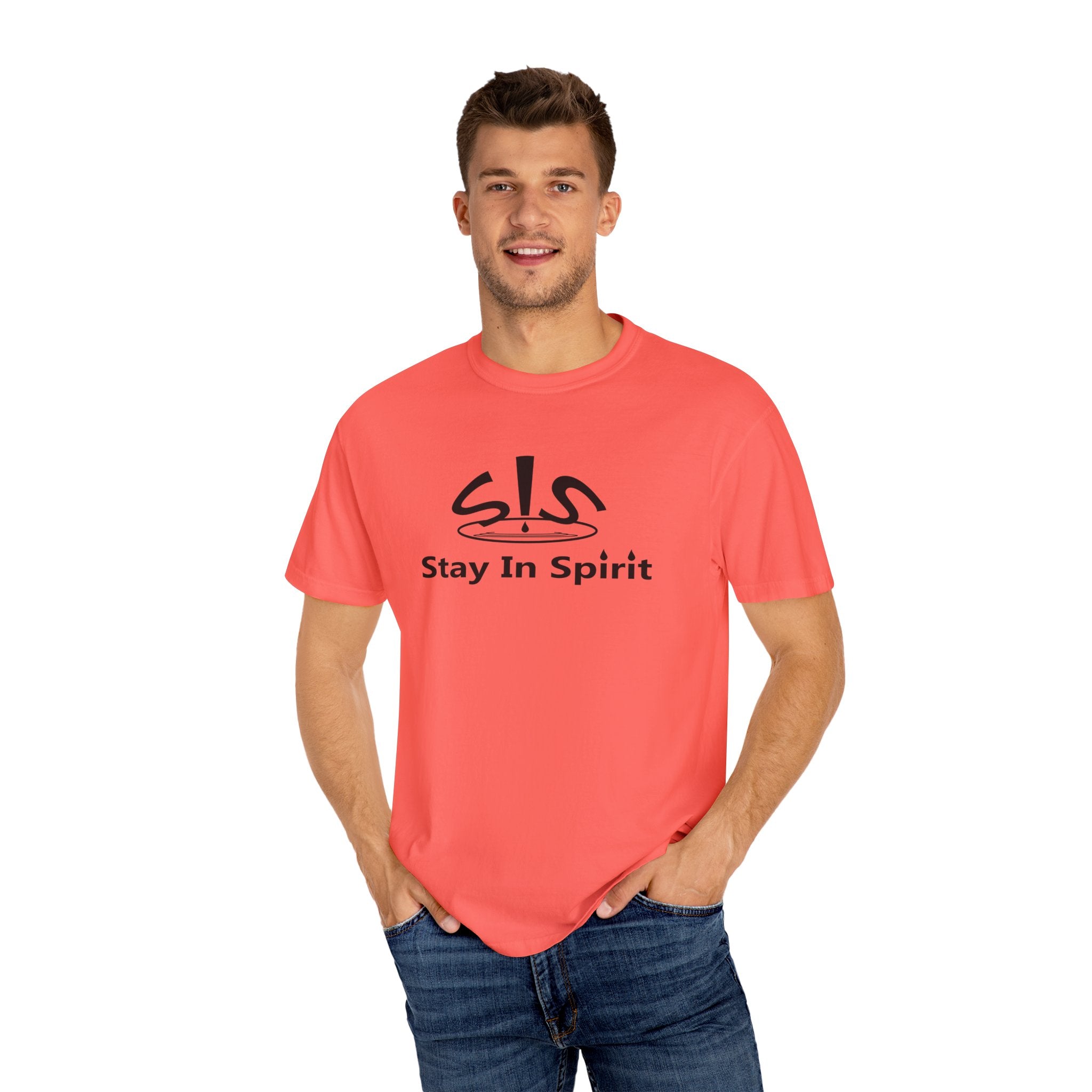 Stay In Spirit Unisex Garment-Dyed T-shirt - Stay In Spirit Shop