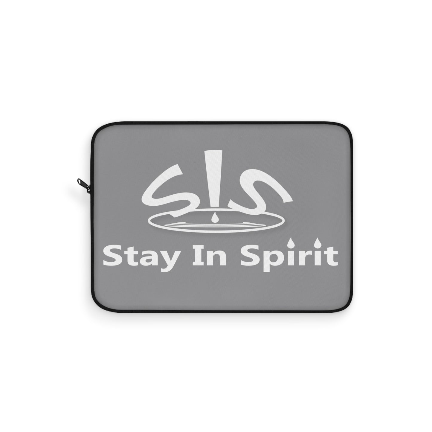 Gray Stay In Spirit Laptop Sleeve - Stay In Spirit Shop