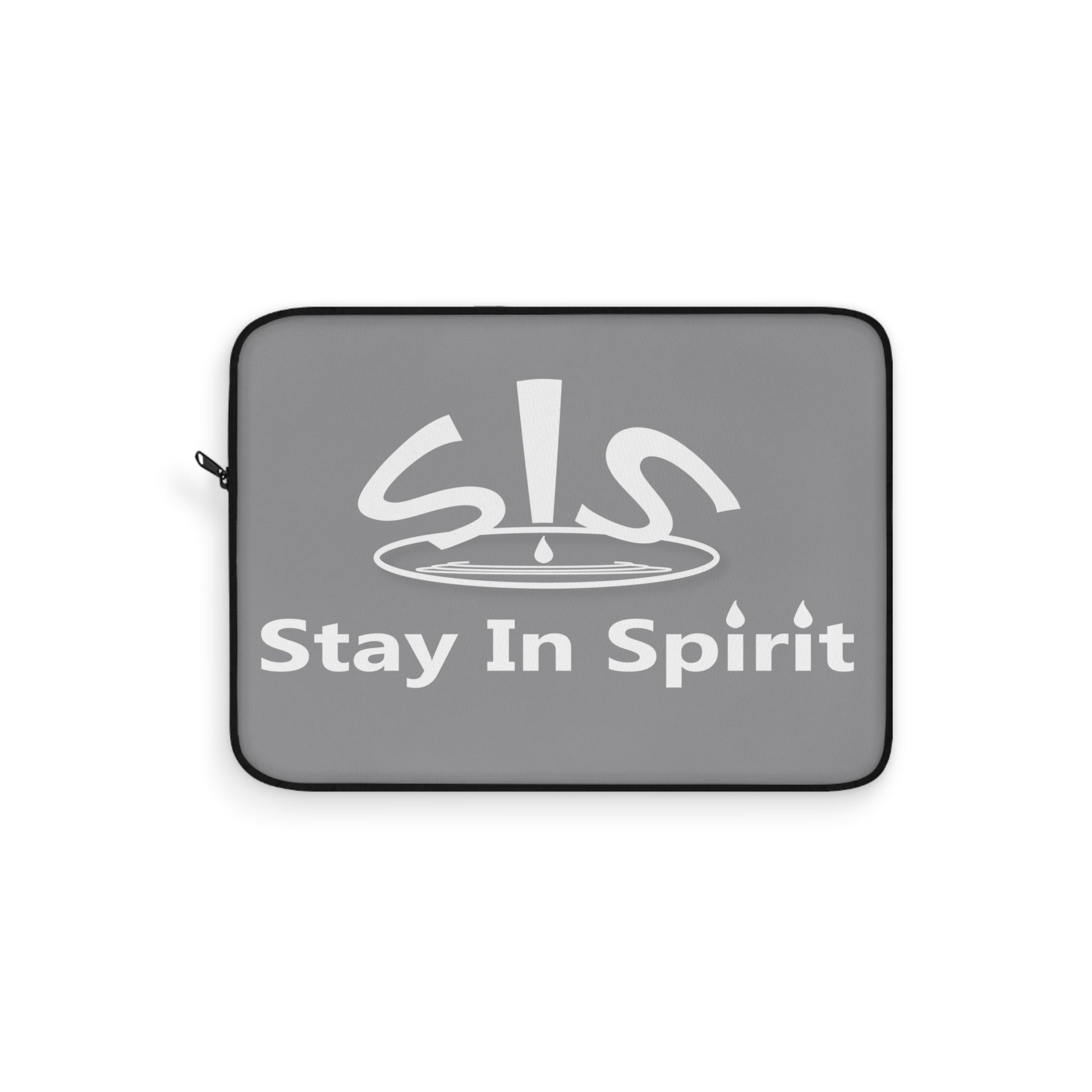 Gray Stay In Spirit Laptop Sleeve - Stay In Spirit Shop