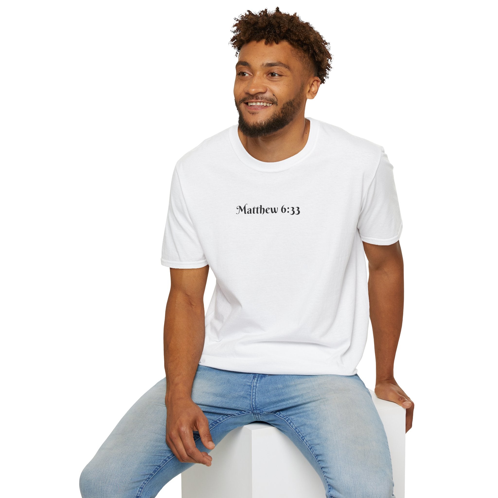 Seek First Unisex Softstyle T-Shirt - Stay In Spirit Shop