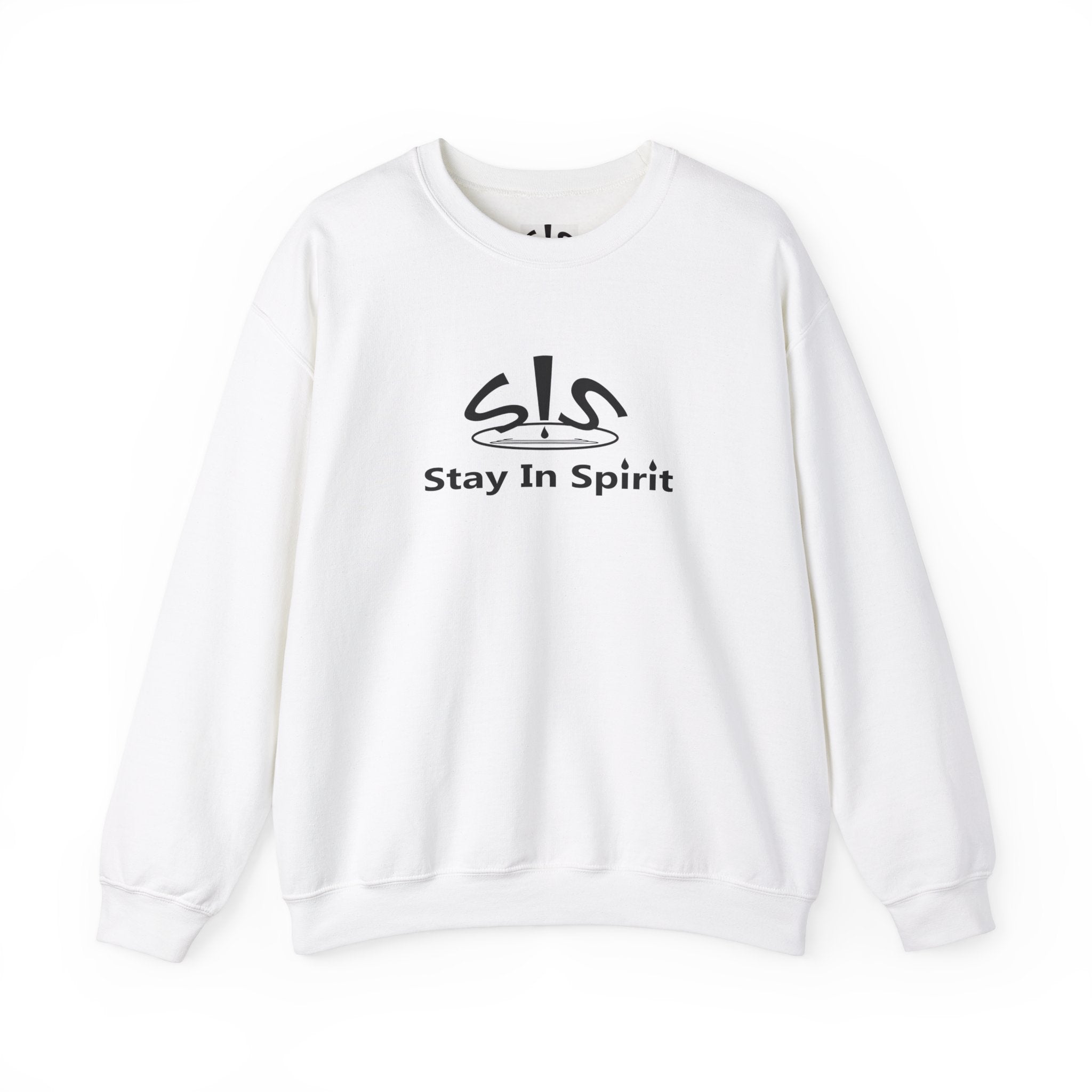 Stay In Spirit Logo (Black) Unisex Heavy Blend™ Crewneck Sweatshirt - Stay In Spirit Shop