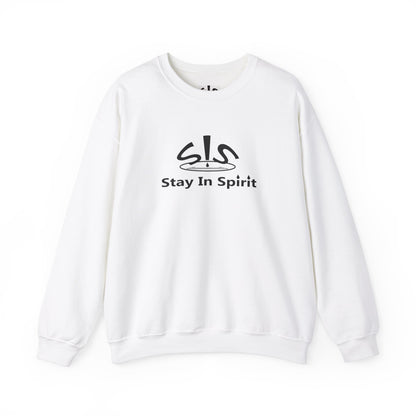 Stay In Spirit Logo (Black) Unisex Heavy Blend™ Crewneck Sweatshirt - Stay In Spirit Shop