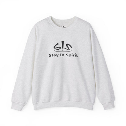 Stay In Spirit Logo (Black) Unisex Heavy Blend™ Crewneck Sweatshirt - Stay In Spirit Shop