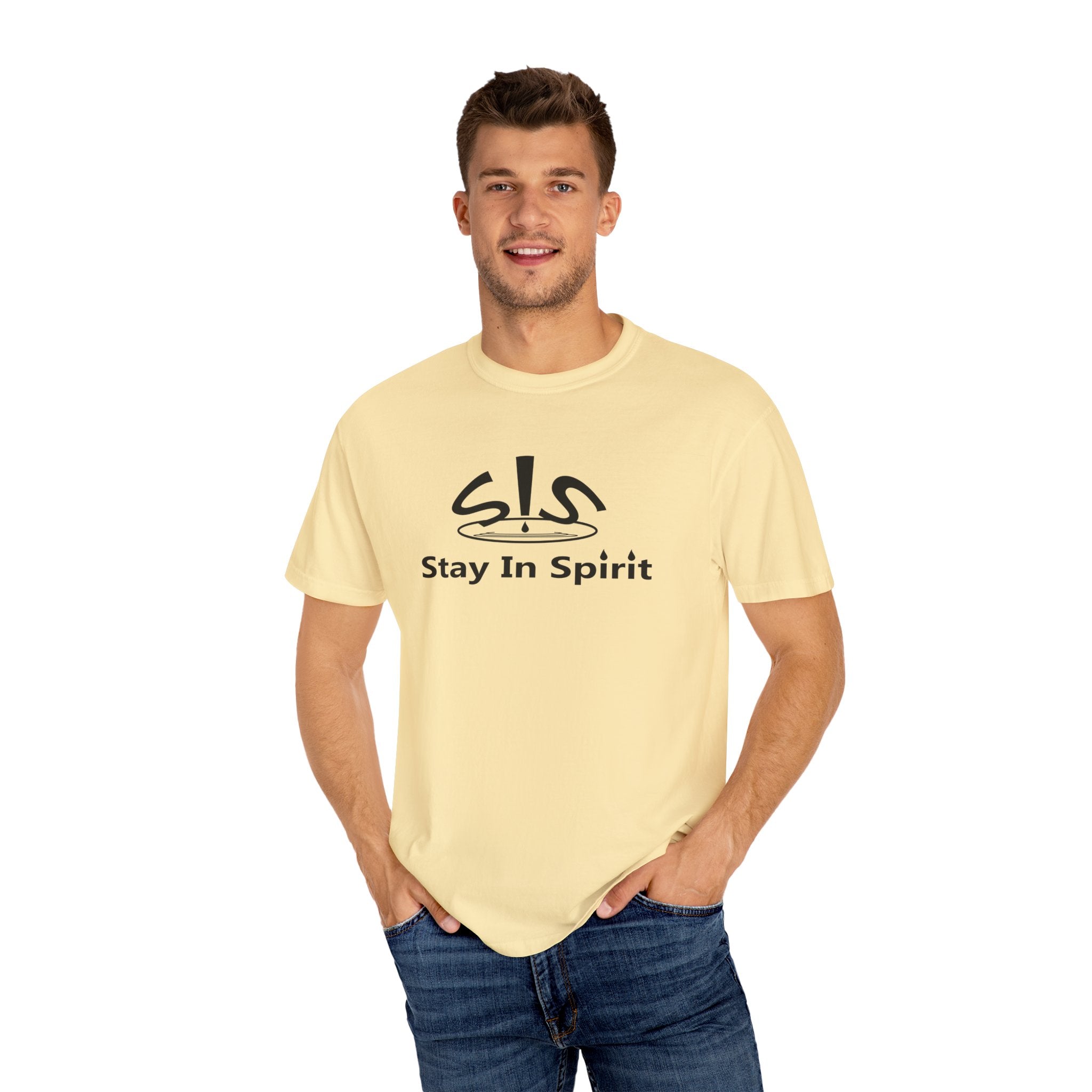 Stay In Spirit Unisex Garment-Dyed T-shirt - Stay In Spirit Shop