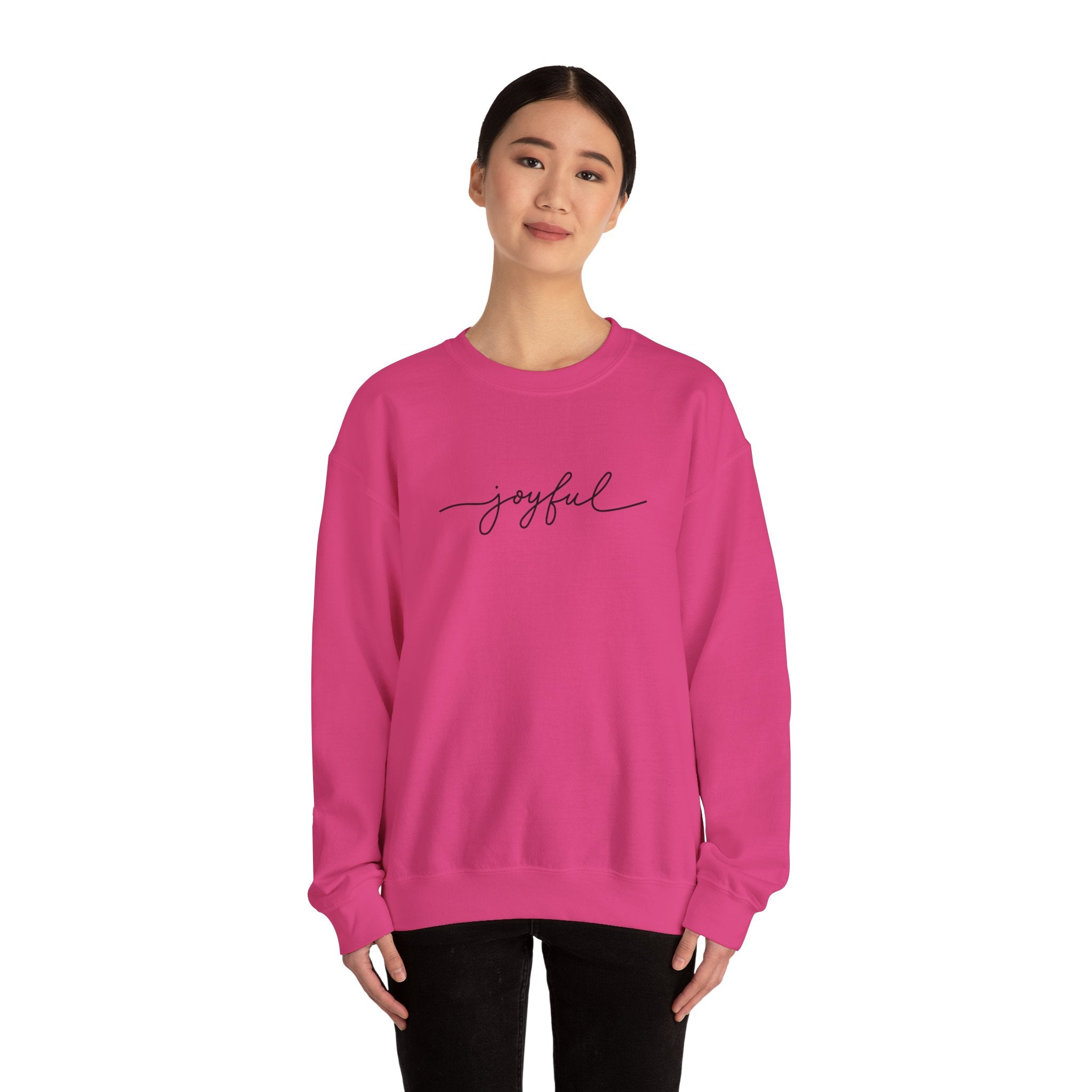 Joyful Unisex Crewneck Sweatshirt - Stay In Spirit Shop