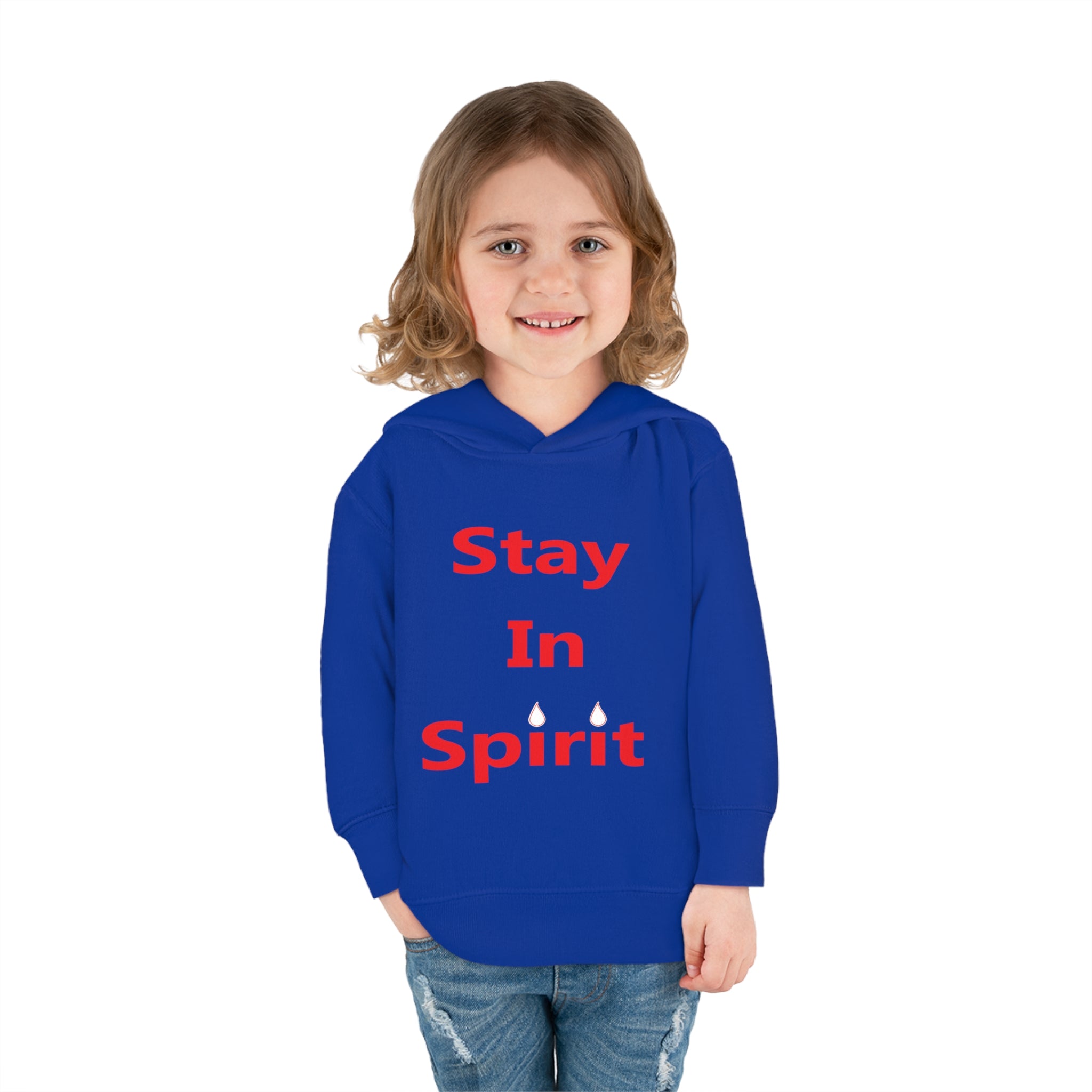 Stay In Spirit Toddler Pullover Fleece Hoodie - Stay In Spirit Shop