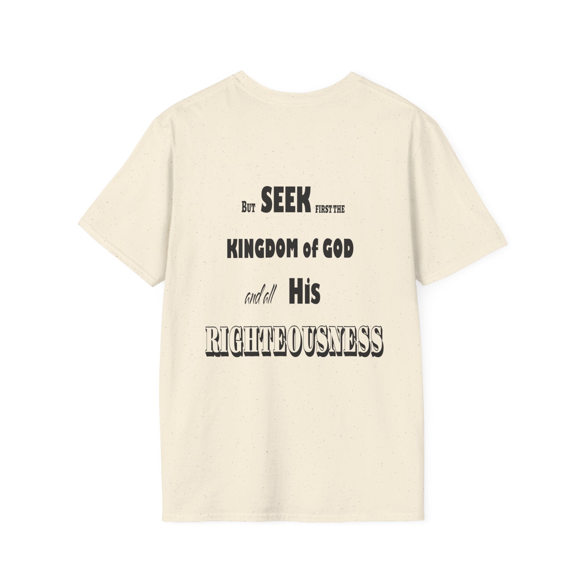 Seek First Unisex Softstyle T-Shirt - Stay In Spirit Shop