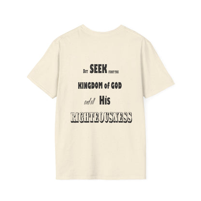 Seek First Unisex Softstyle T-Shirt - Stay In Spirit Shop