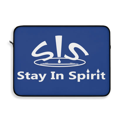 Blue Stay In Spirit Laptop Sleeve - Stay In Spirit Shop