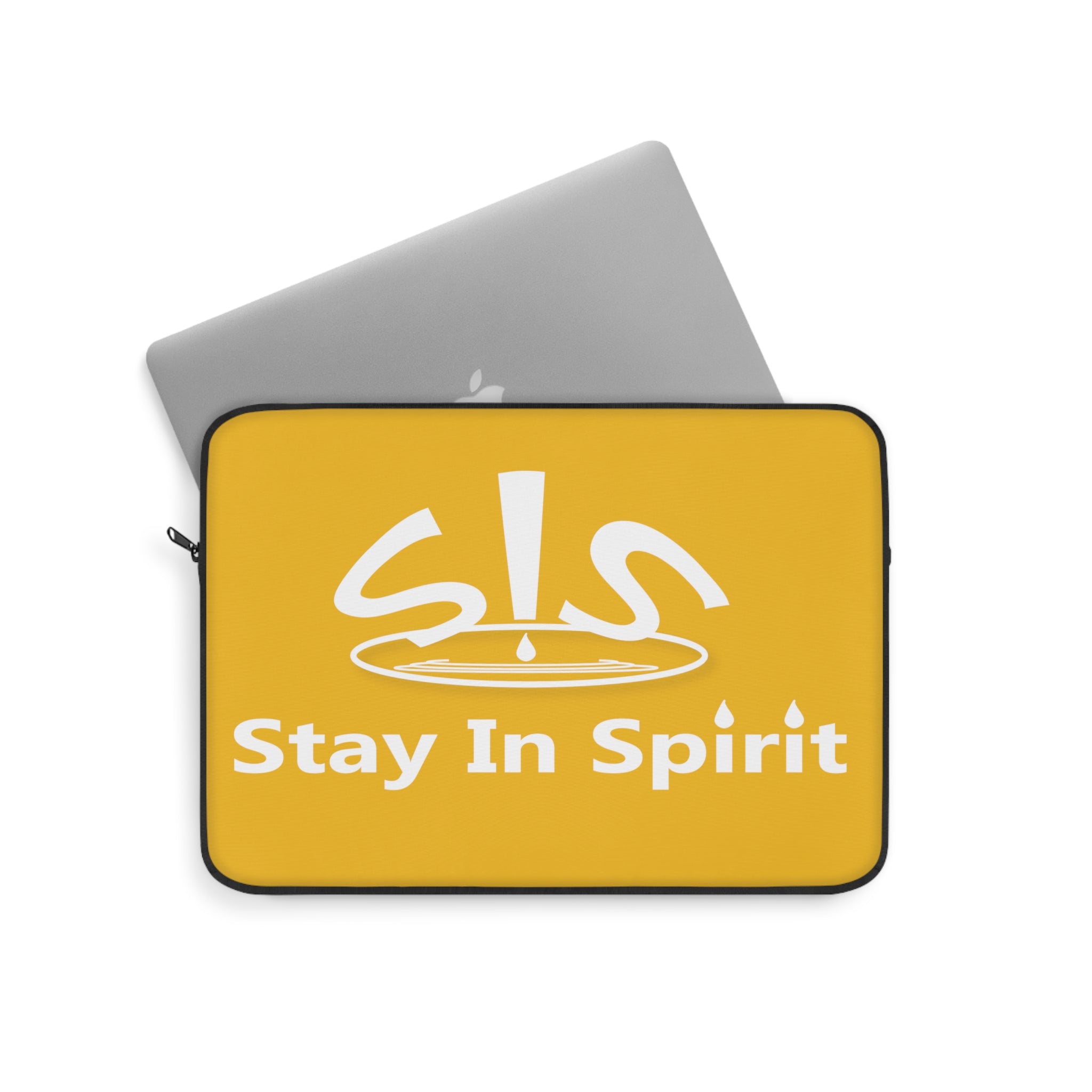 Yellow Stay In Spirit Laptop Sleeve - Stay In Spirit Shop