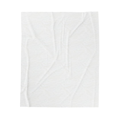 Light Blue Stay In Spirit Velveteen Plush Blanket - Stay In Spirit Shop