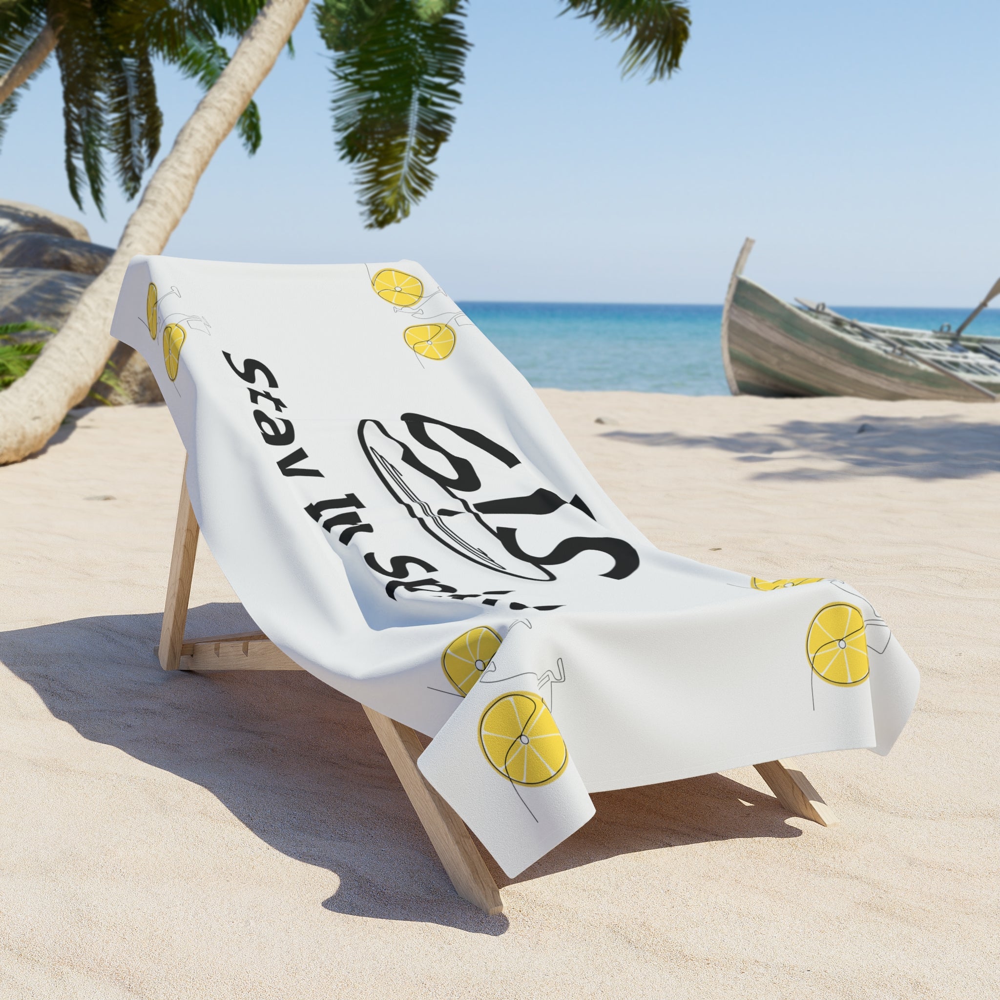 Stay In Spirit Summer Beach Towel - Stay In Spirit Shop