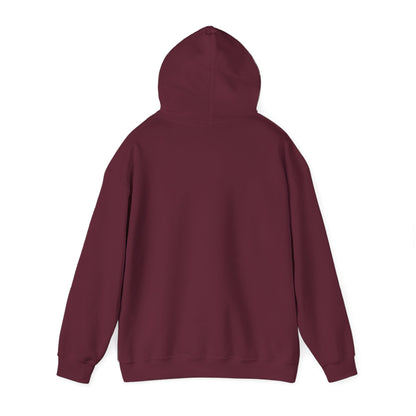 Stay In Spirit Red Lettered Unisex Heavy Blend™ Hooded Sweatshirt