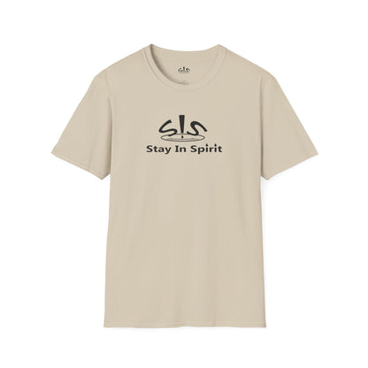 Stay In Spirit Logo (Black) Unisex Softstyle T-Shirt