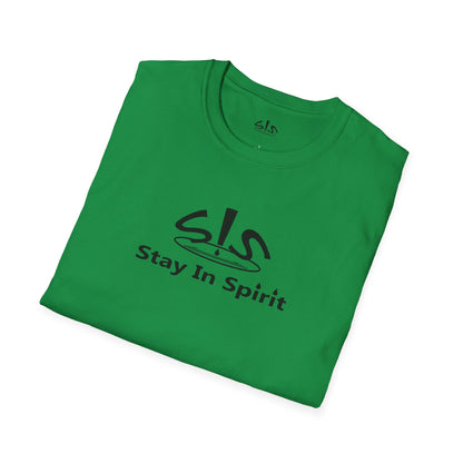 Stay In Spirit Logo (Black) Unisex Softstyle T-Shirt