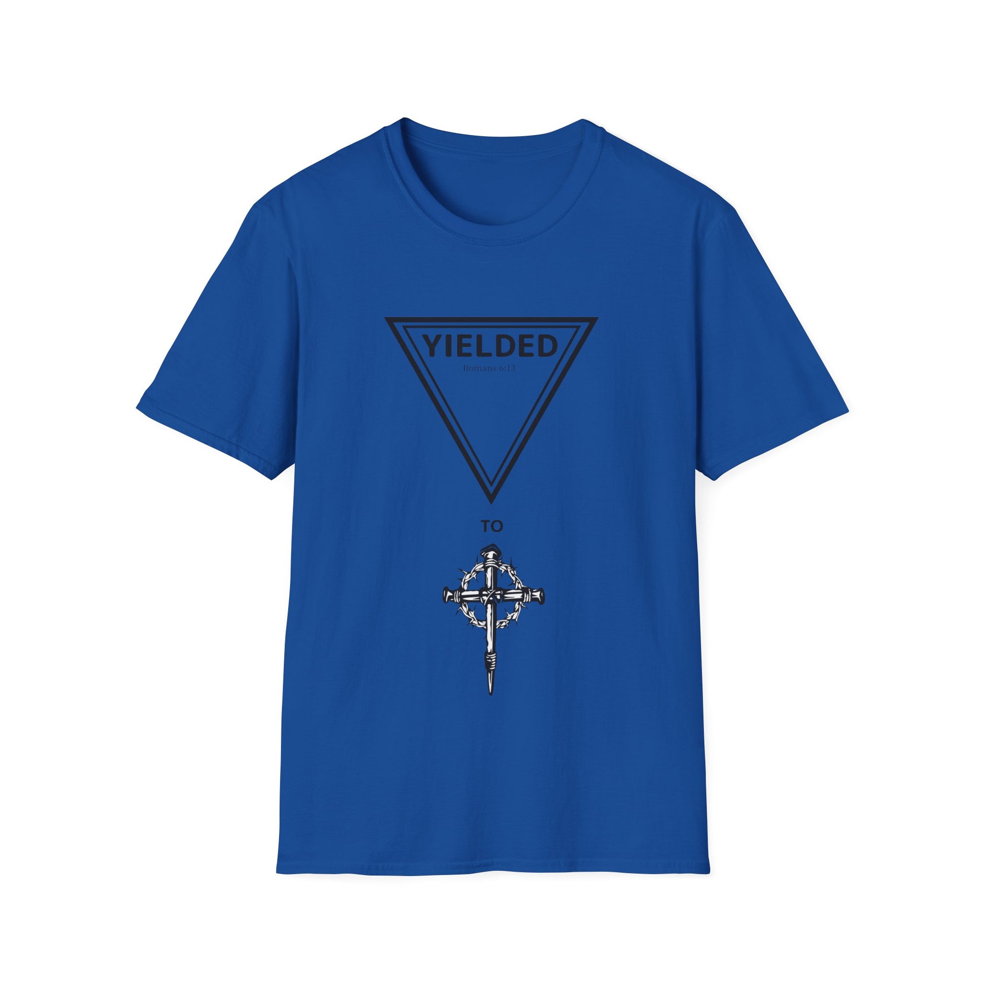 Yielded To... Unisex Softstyle T-Shirt - Stay In Spirit Shop