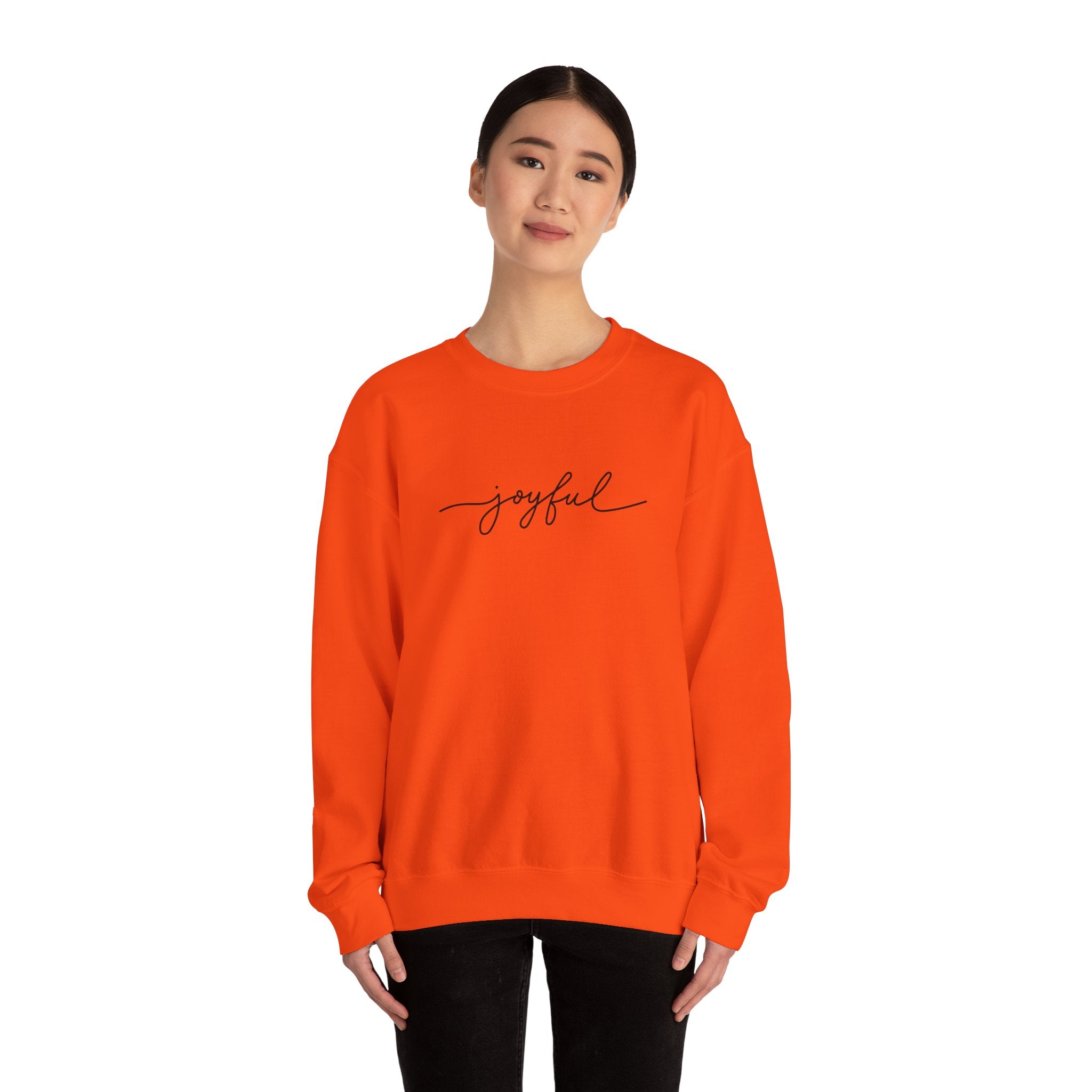 Joyful Unisex Crewneck Sweatshirt - Stay In Spirit Shop