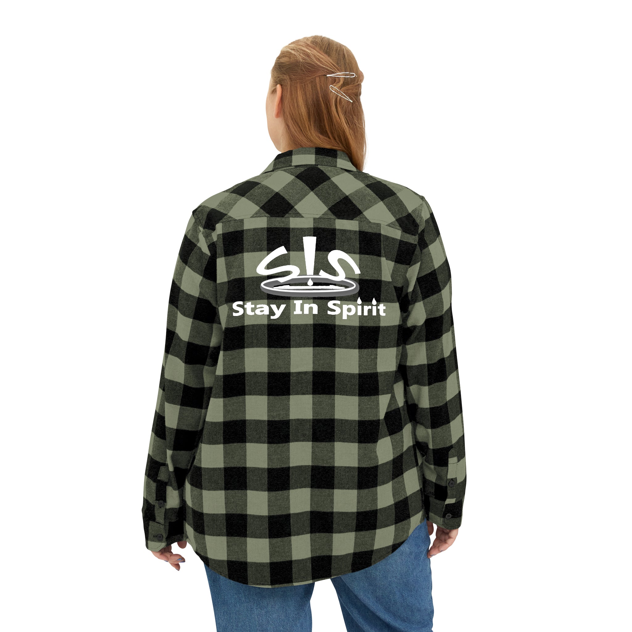 Stay In Spirit Unisex Flannel Shirt - Stay In Spirit Shop