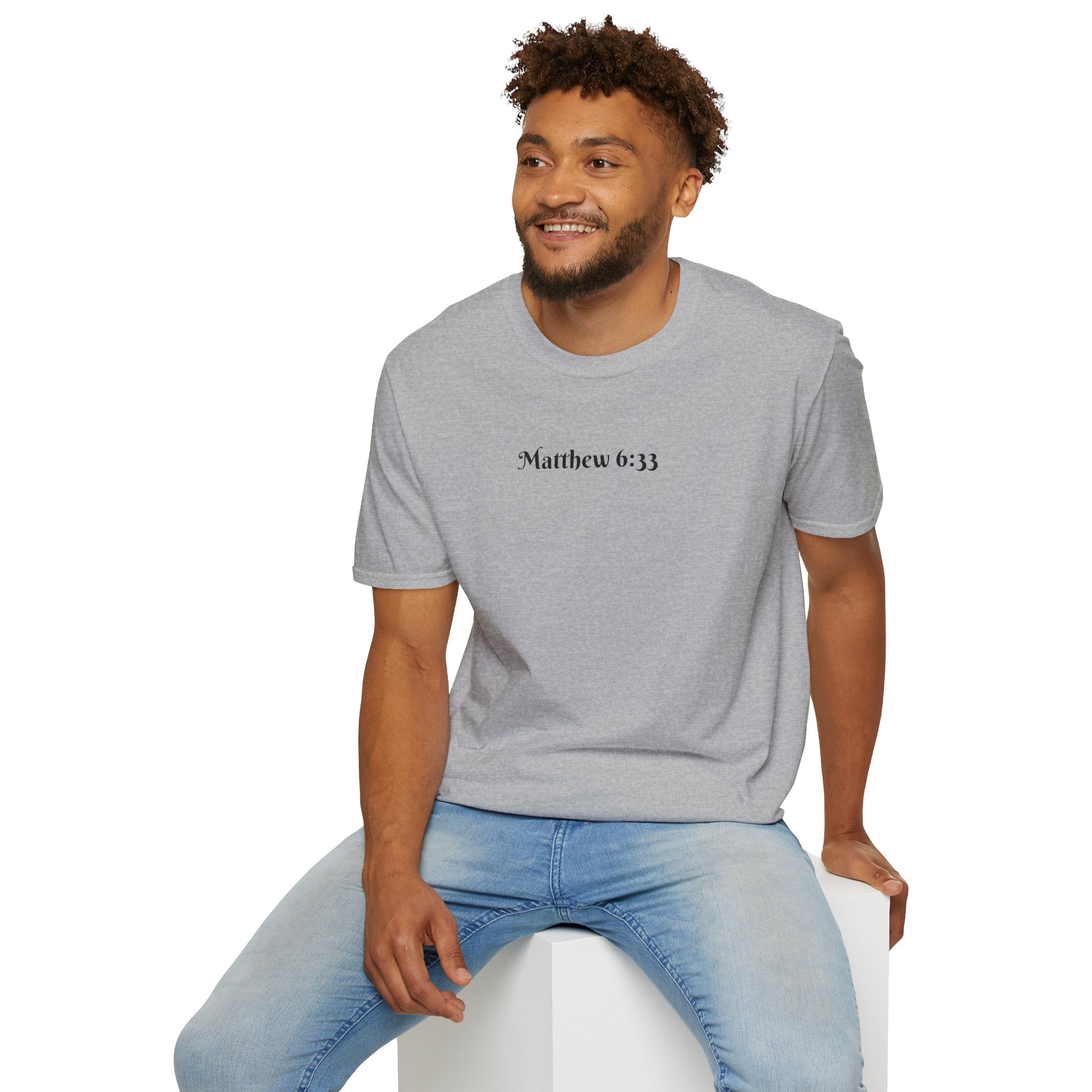 Seek First Unisex Softstyle T-Shirt - Stay In Spirit Shop