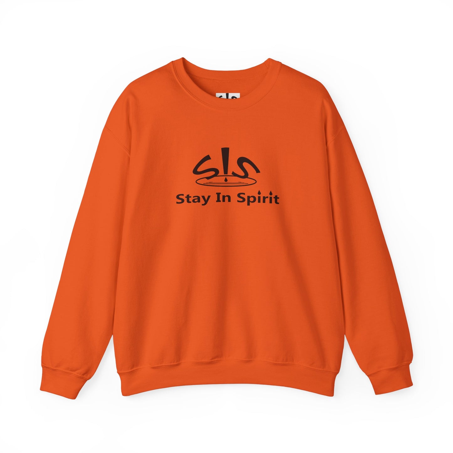 Stay In Spirit Logo (Black) Unisex Heavy Blend™ Crewneck Sweatshirt - Stay In Spirit Shop