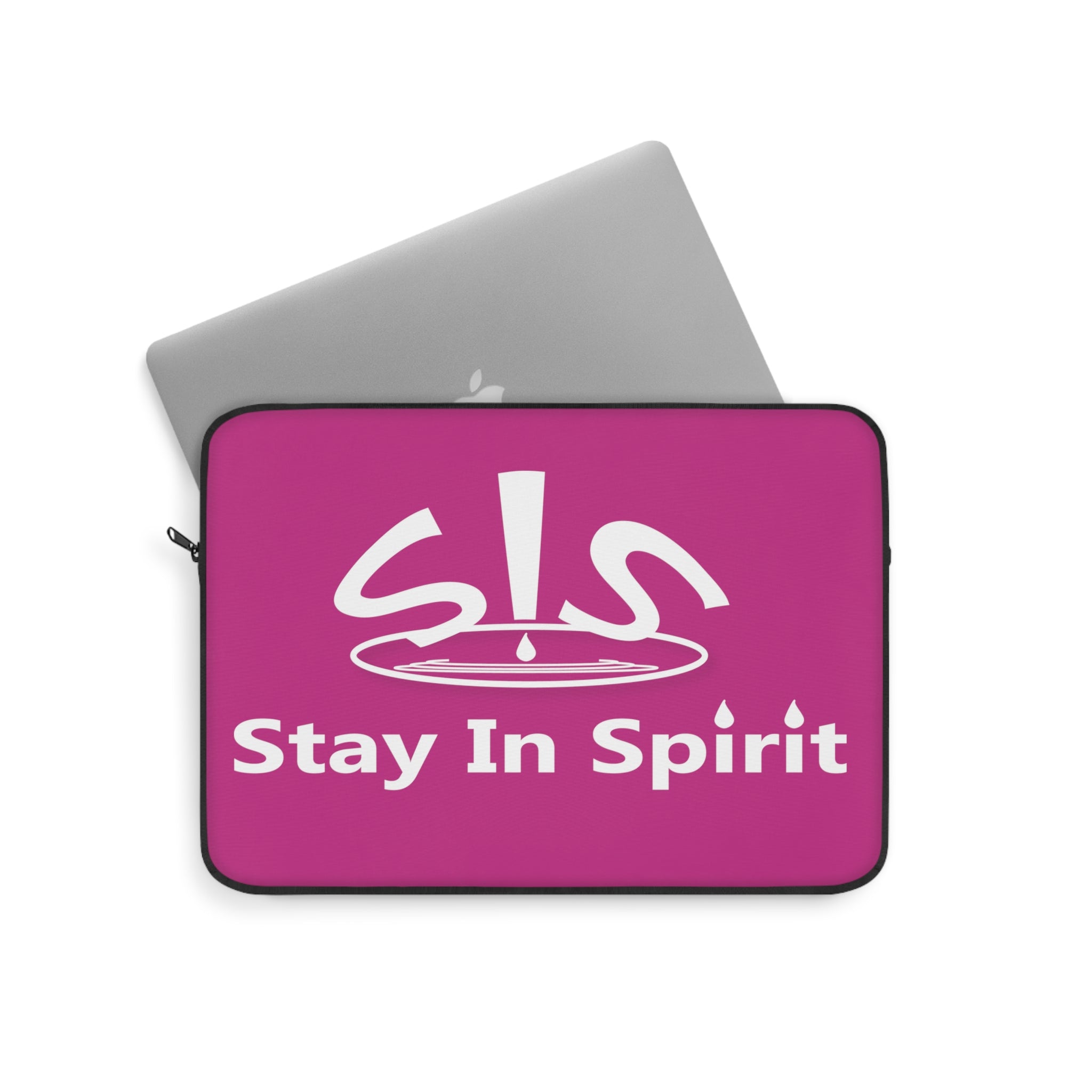 Hot Pink Stay In Spirit Laptop Sleeve - Stay In Spirit Shop