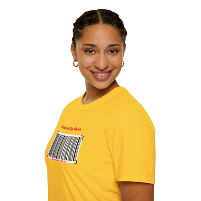 Redeemed By Christ (Red/Black) Unisex Softstyle T-Shirt - Stay In Spirit Shop