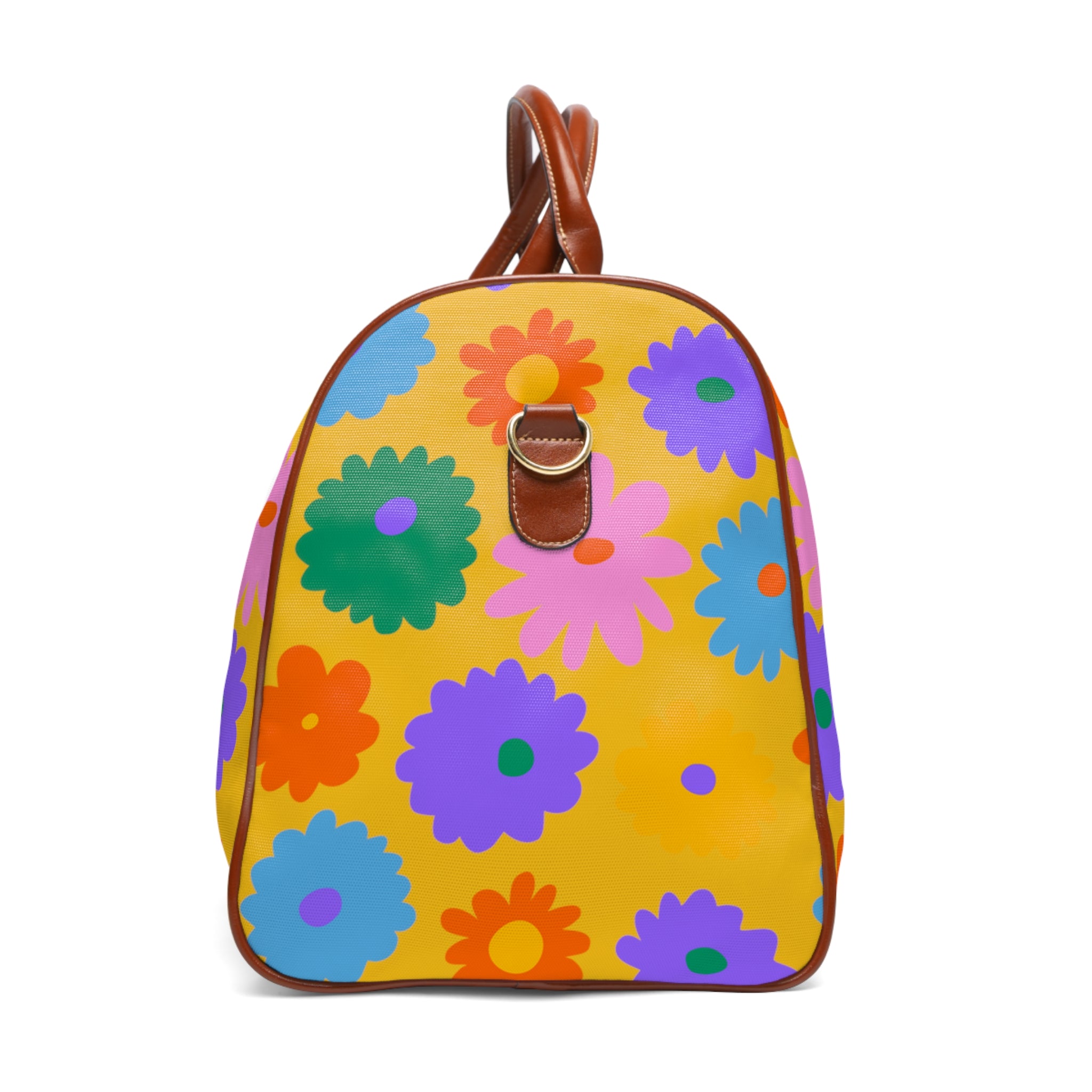 Stay In Spirit Yellow Flower Waterproof Travel Bag (Luxury) - Stay In Spirit Shop