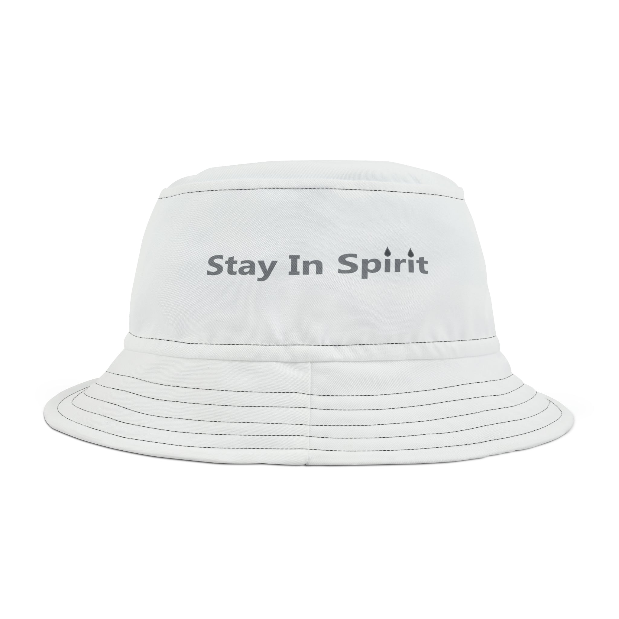 Stay In Spirit Side Print Bucket Hat - Stay In Spirit Shop