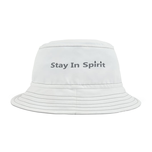 Stay In Spirit Side Print Bucket Hat - Stay In Spirit Shop