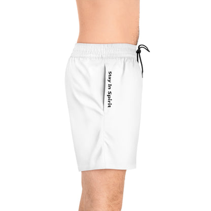 Stay In Spirit/ Fostered by the Father Men's Mid-Length Swim Shorts - Stay In Spirit Shop