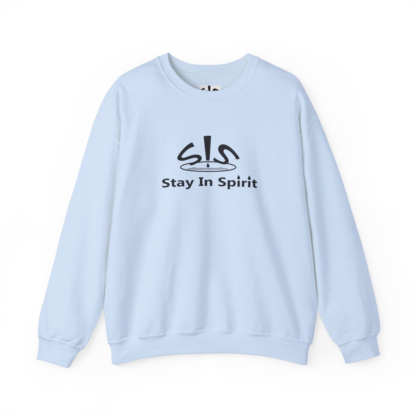 Stay In Spirit Logo (Black) Unisex Heavy Blend™ Crewneck Sweatshirt - Stay In Spirit Shop
