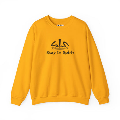 Stay In Spirit Logo (Black) Unisex Heavy Blend™ Crewneck Sweatshirt - Stay In Spirit Shop