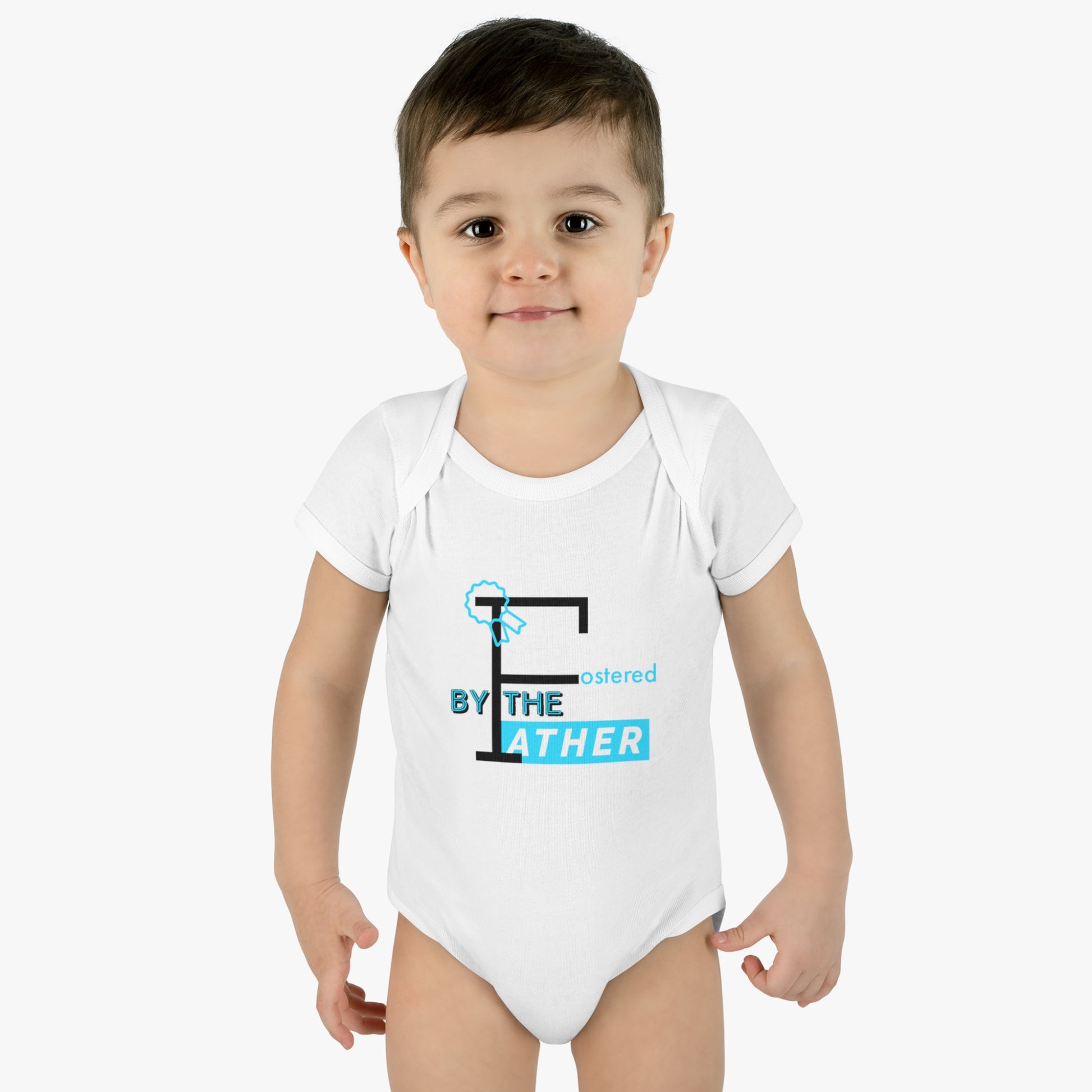 Fostered by the Father Infant Baby Rib Bodysuit - Stay In Spirit Shop