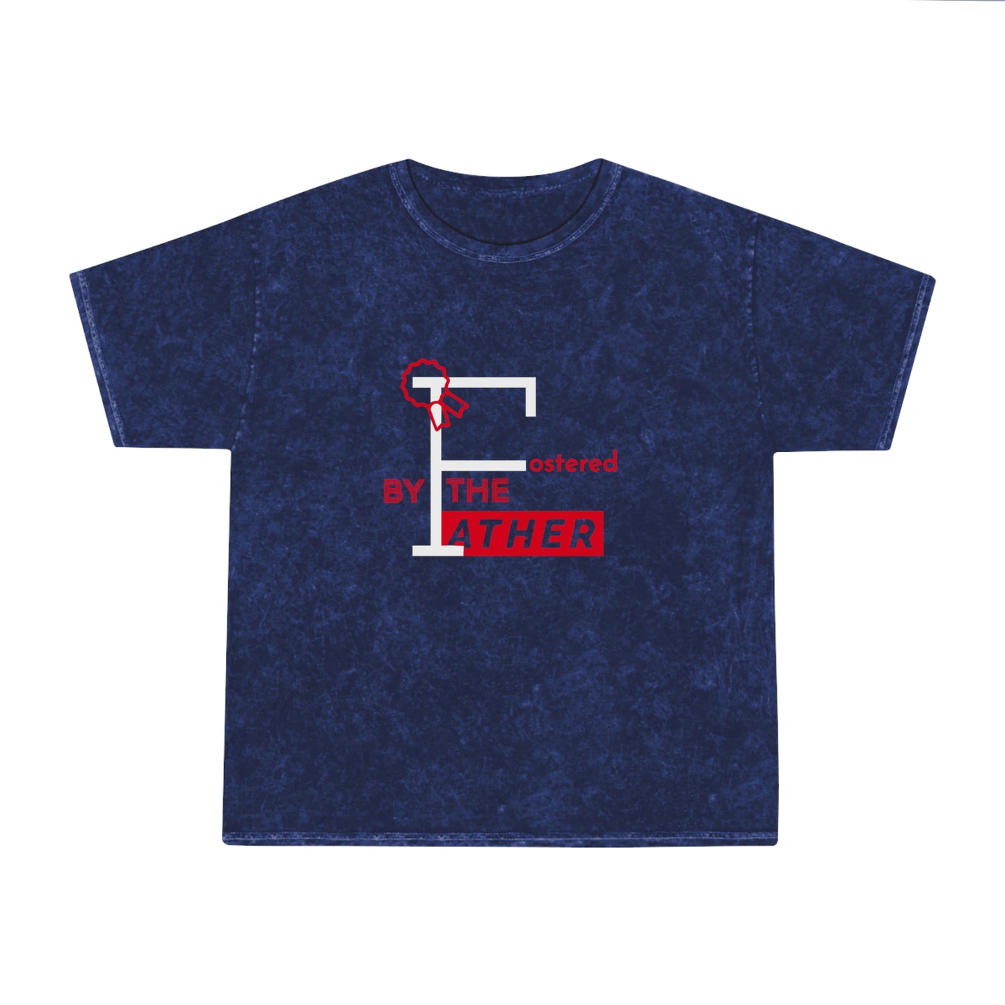 Fostered by the Father Unisex Mineral Wash T-Shirt - Stay In Spirit Shop