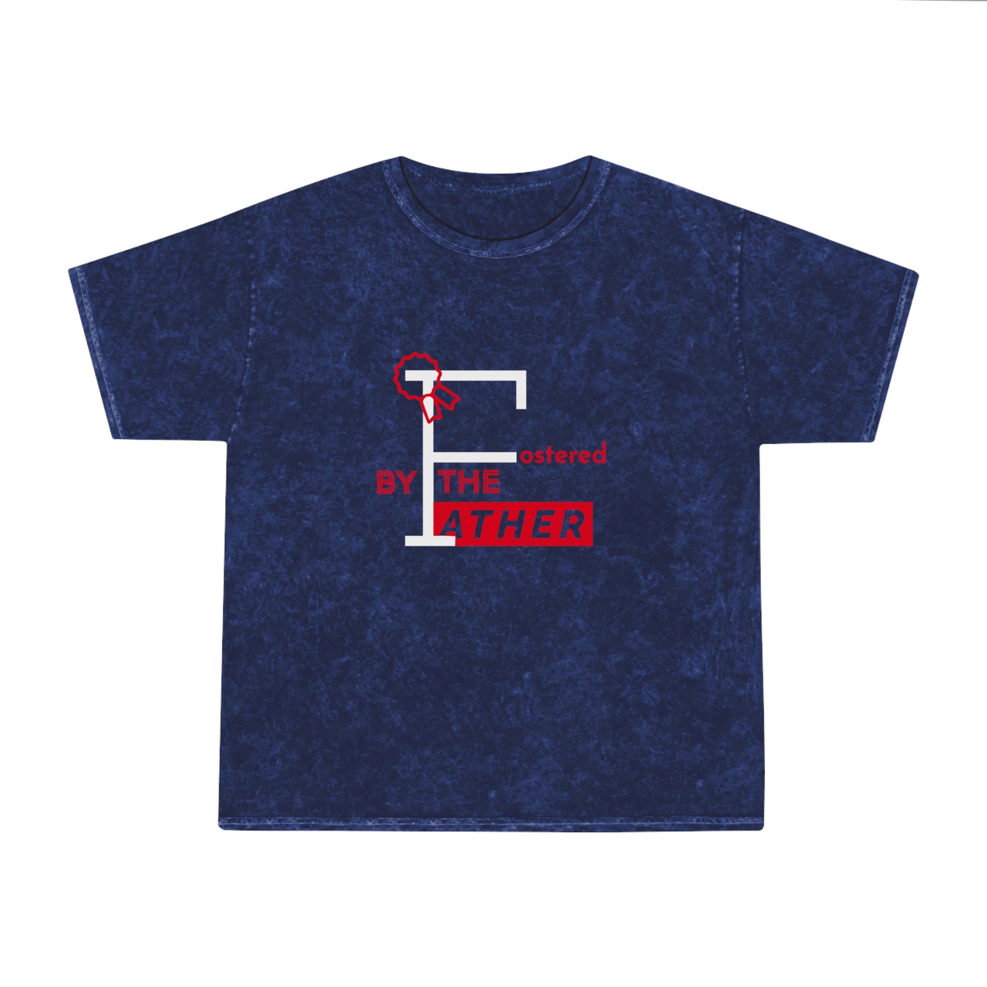 Fostered by the Father Unisex Mineral Wash T-Shirt - Stay In Spirit Shop