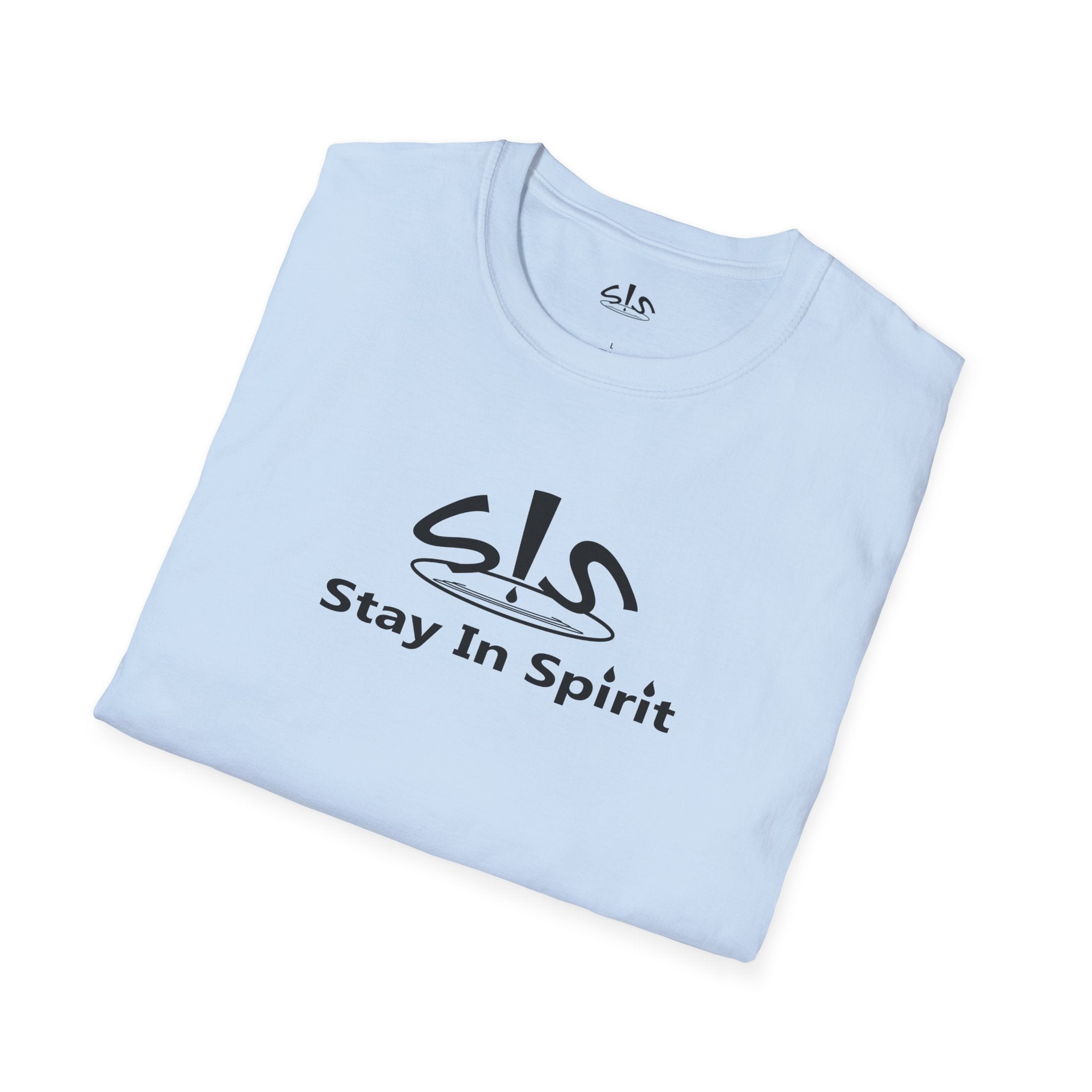 Stay In Spirit Logo (Black) Unisex Softstyle T-Shirt