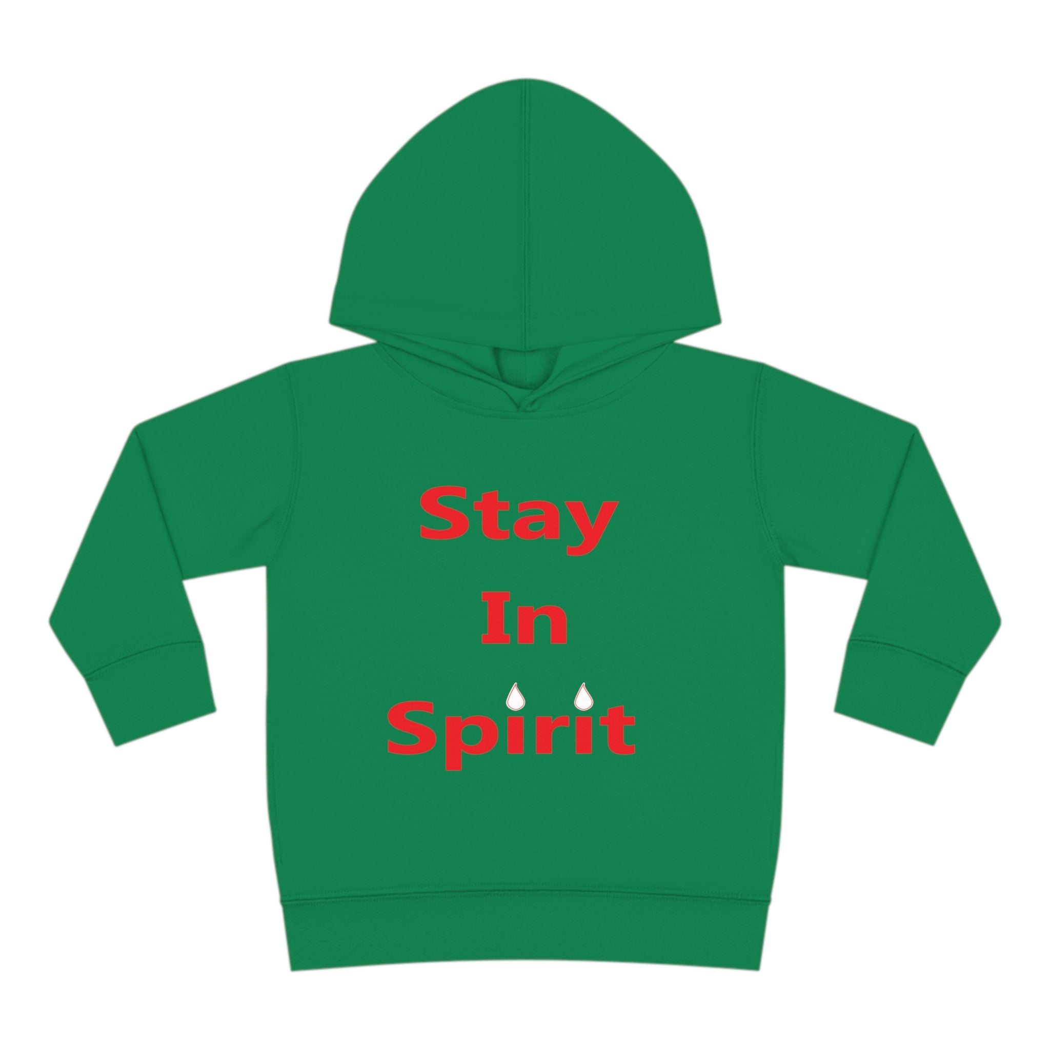 Stay In Spirit Toddler Pullover Fleece Hoodie - Stay In Spirit Shop