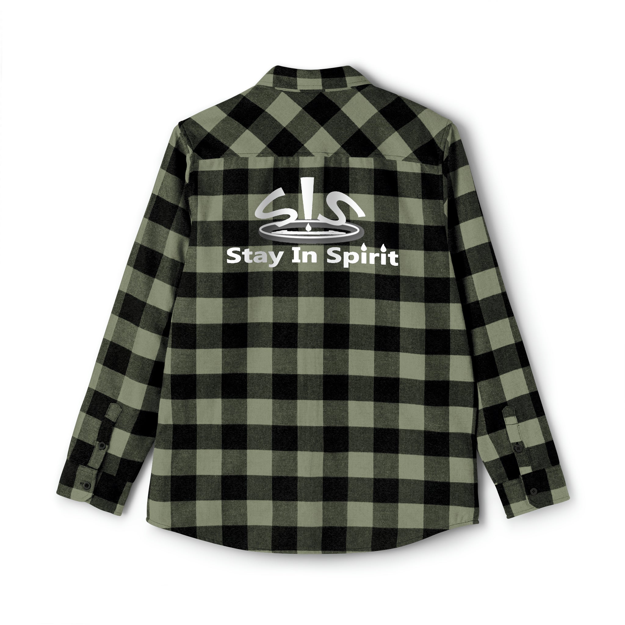 Stay In Spirit Unisex Flannel Shirt - Stay In Spirit Shop