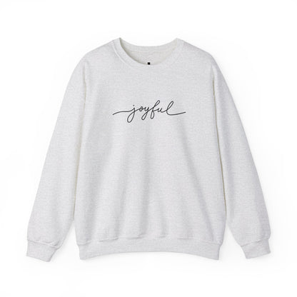 Joyful Unisex Crewneck Sweatshirt - Stay In Spirit Shop