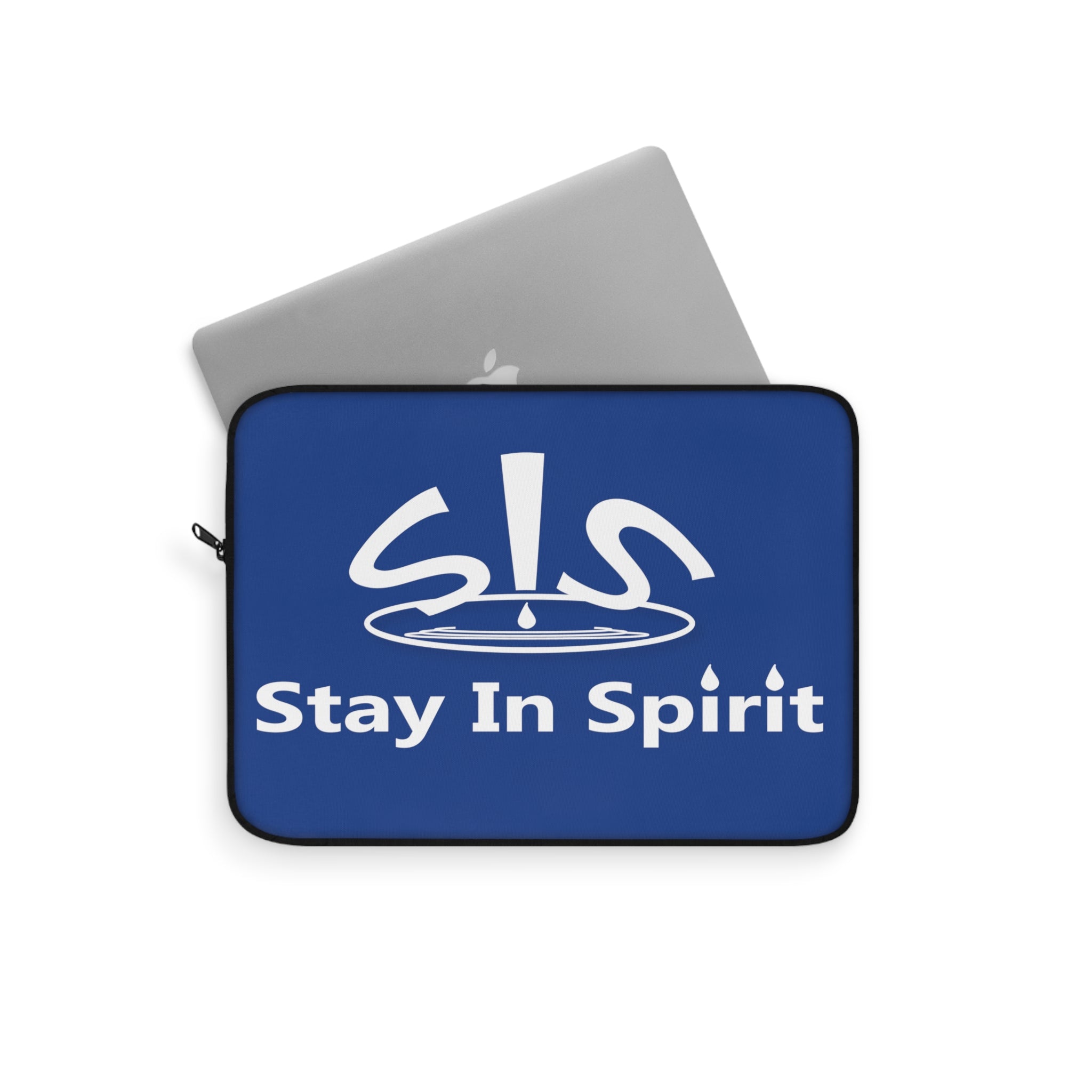 Blue Stay In Spirit Laptop Sleeve - Stay In Spirit Shop